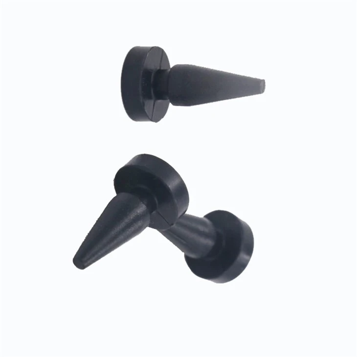 tapered rubber plug